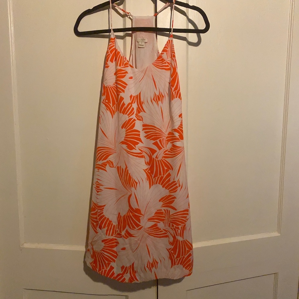 J. Crew Factory Floral Racerback Dress